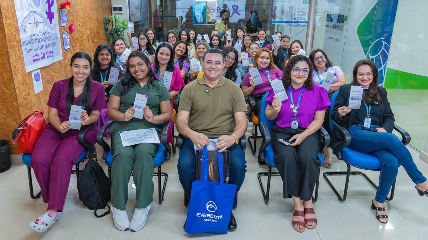 Instituto Evereste realiza ação de conscientização sobre o Março Lilás